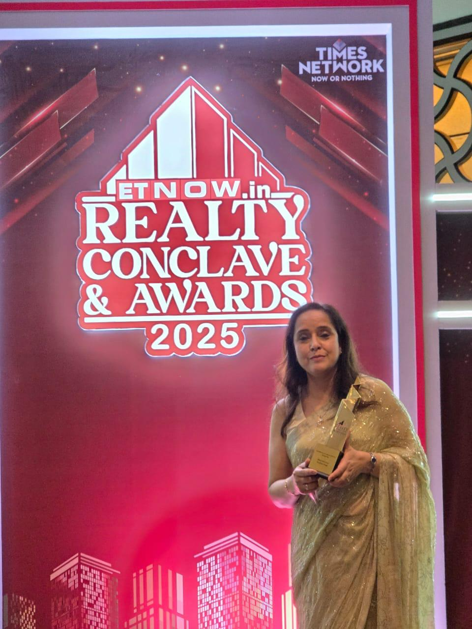 Photograph from ET NOW Realty Conclave and Awards 2025