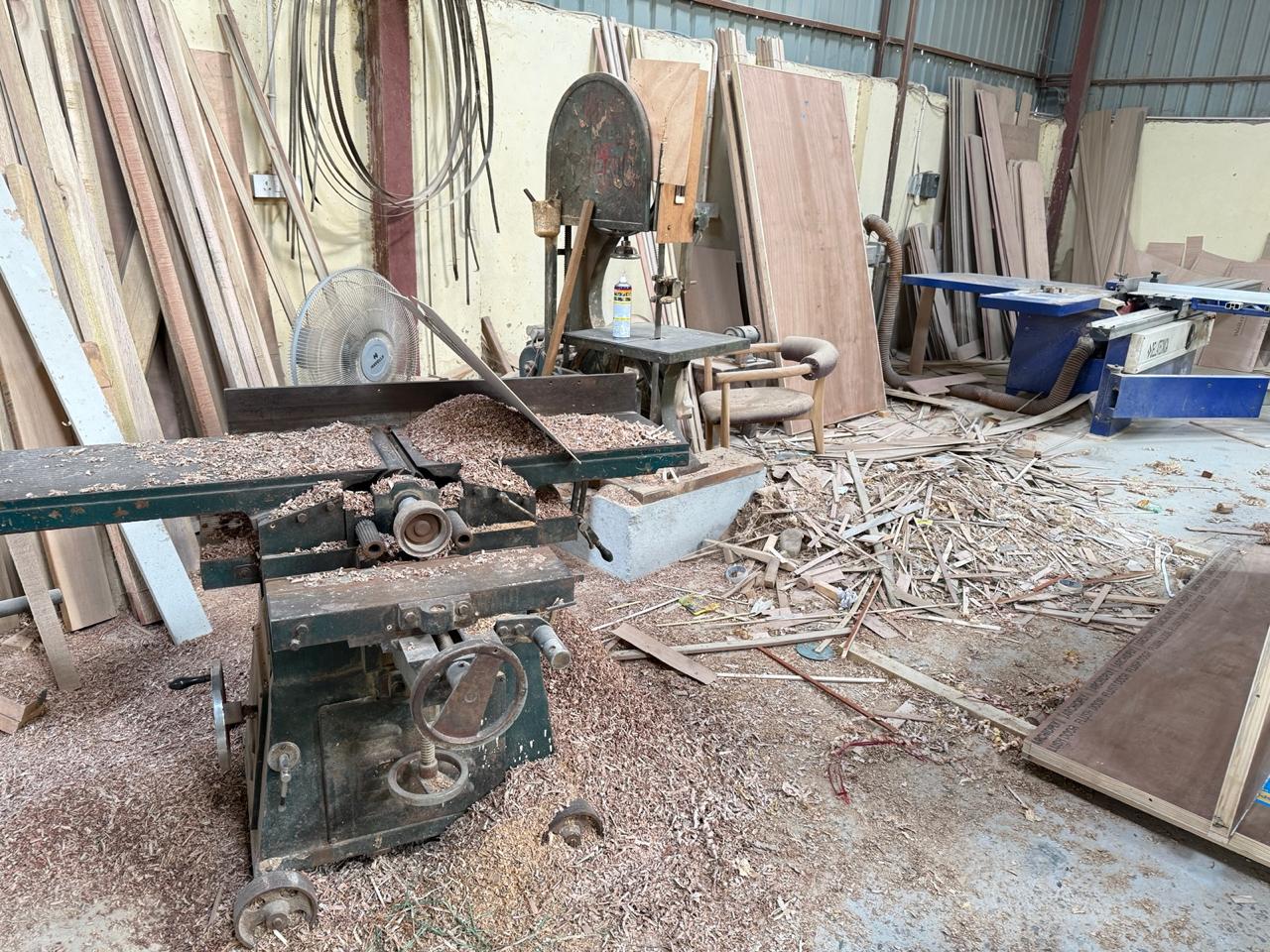 Furniture components prepared for fabrication