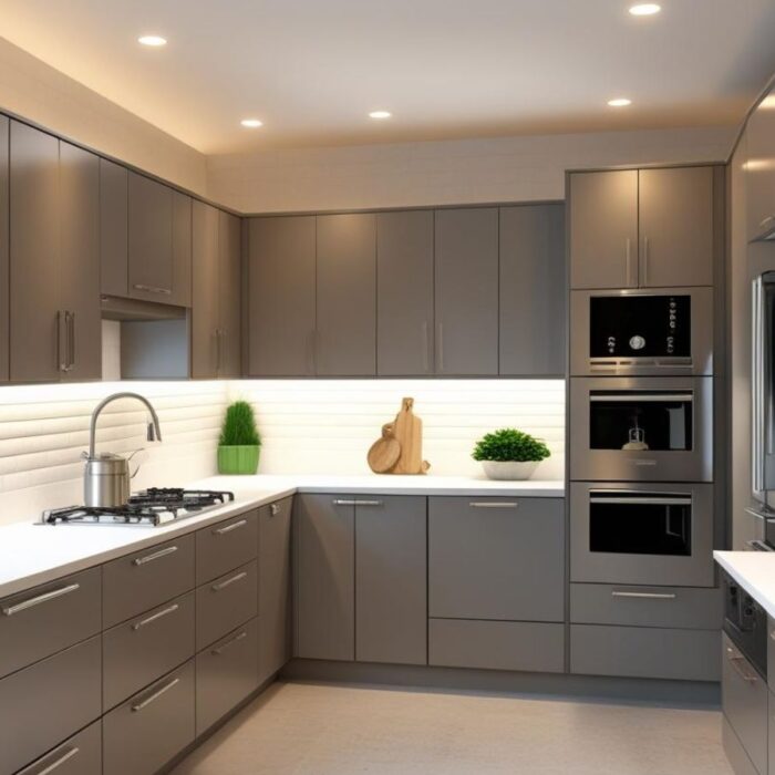 Modular Kitchen L-Shaped