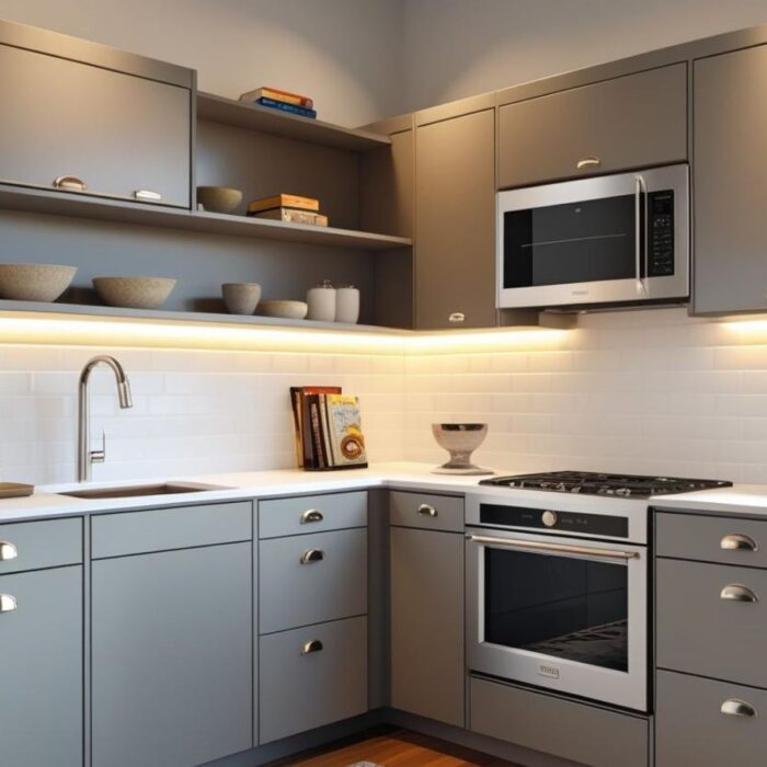 Modular Kitchen L-Shaped