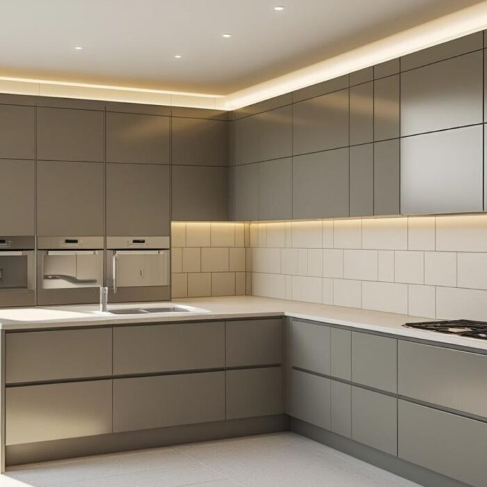 Modular Kitchen L-Shaped