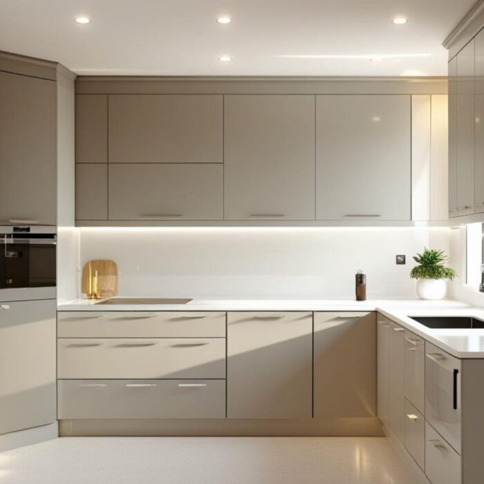 Modular Kitchen L-Shaped