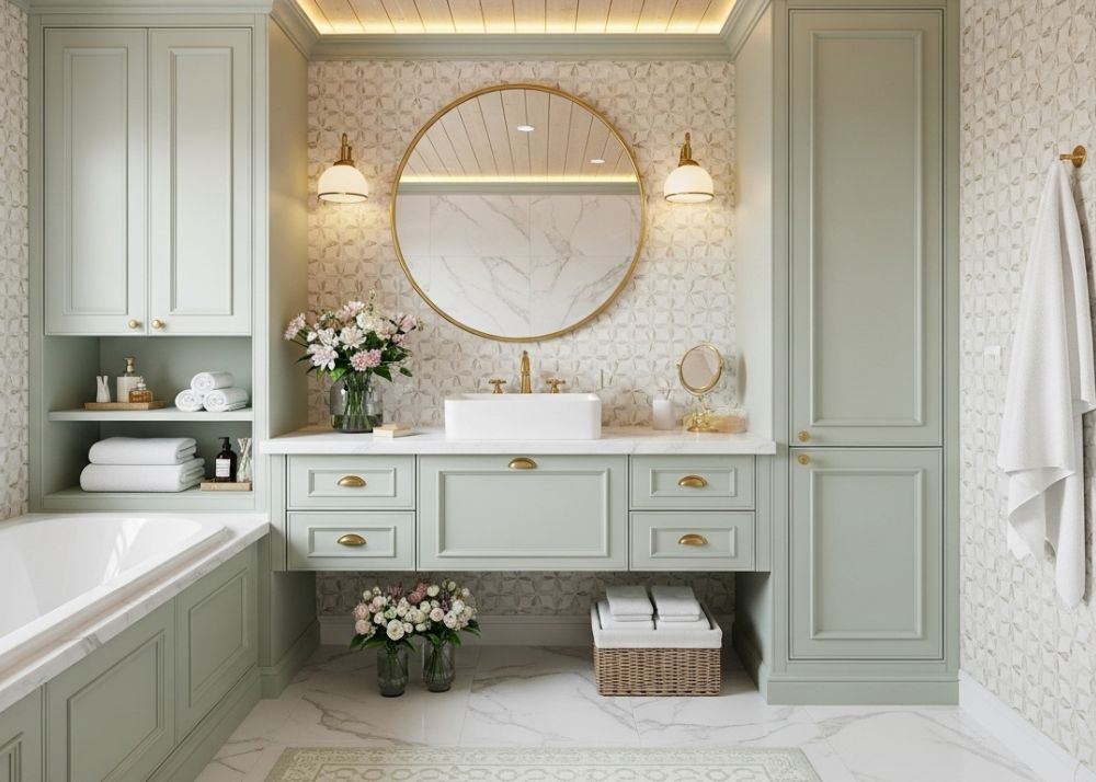 Interior design gallery bathroom