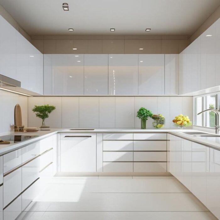 Modular Kitchen U-Shaped